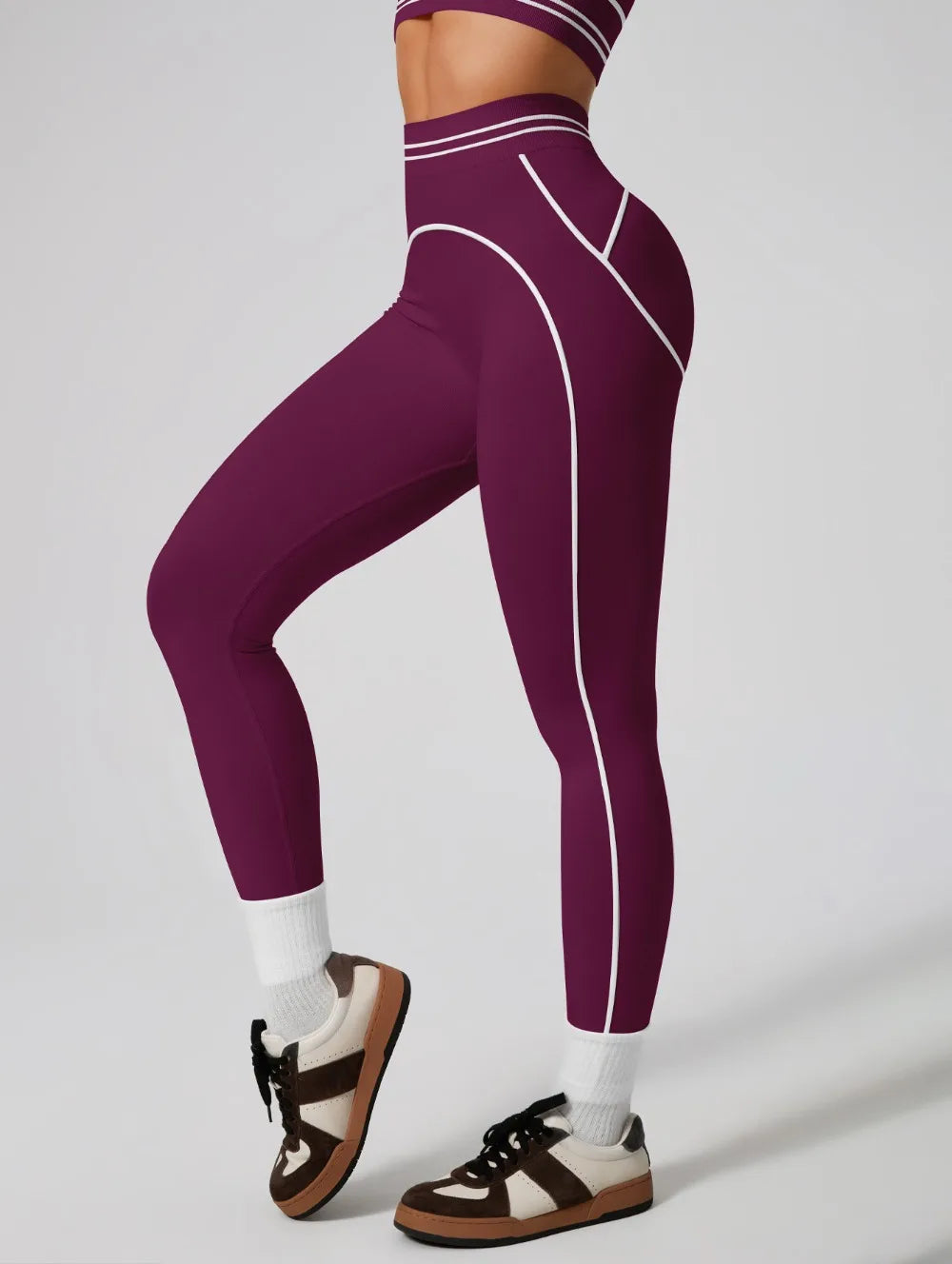 Women's Seamless Yoga Set - Sports Bra & High Waist Leggings Activewear