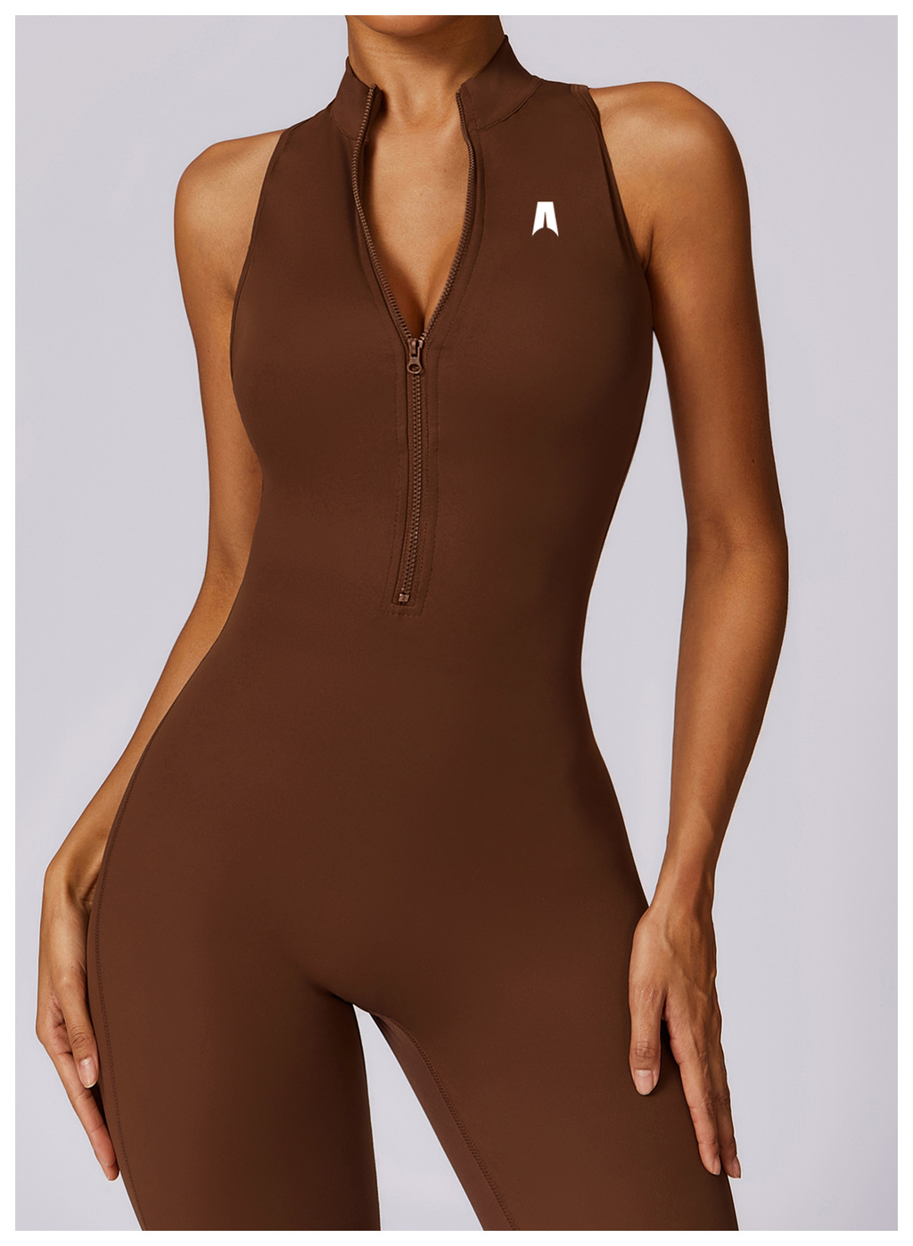 Women's Seamless Scrunch Butt Activewear Jumpsuit - Short Sleeve Fitness Bodysuit with Backless Design