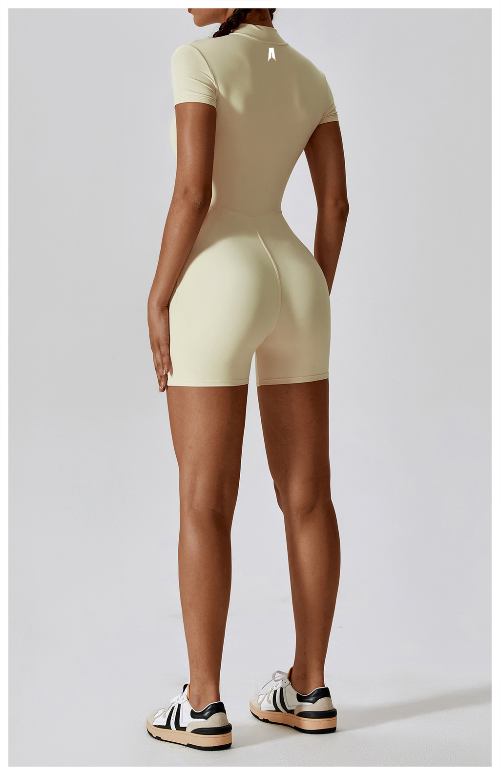 Short Sleeve Romper for Women - Casual Summer Jumpsuit Shorts