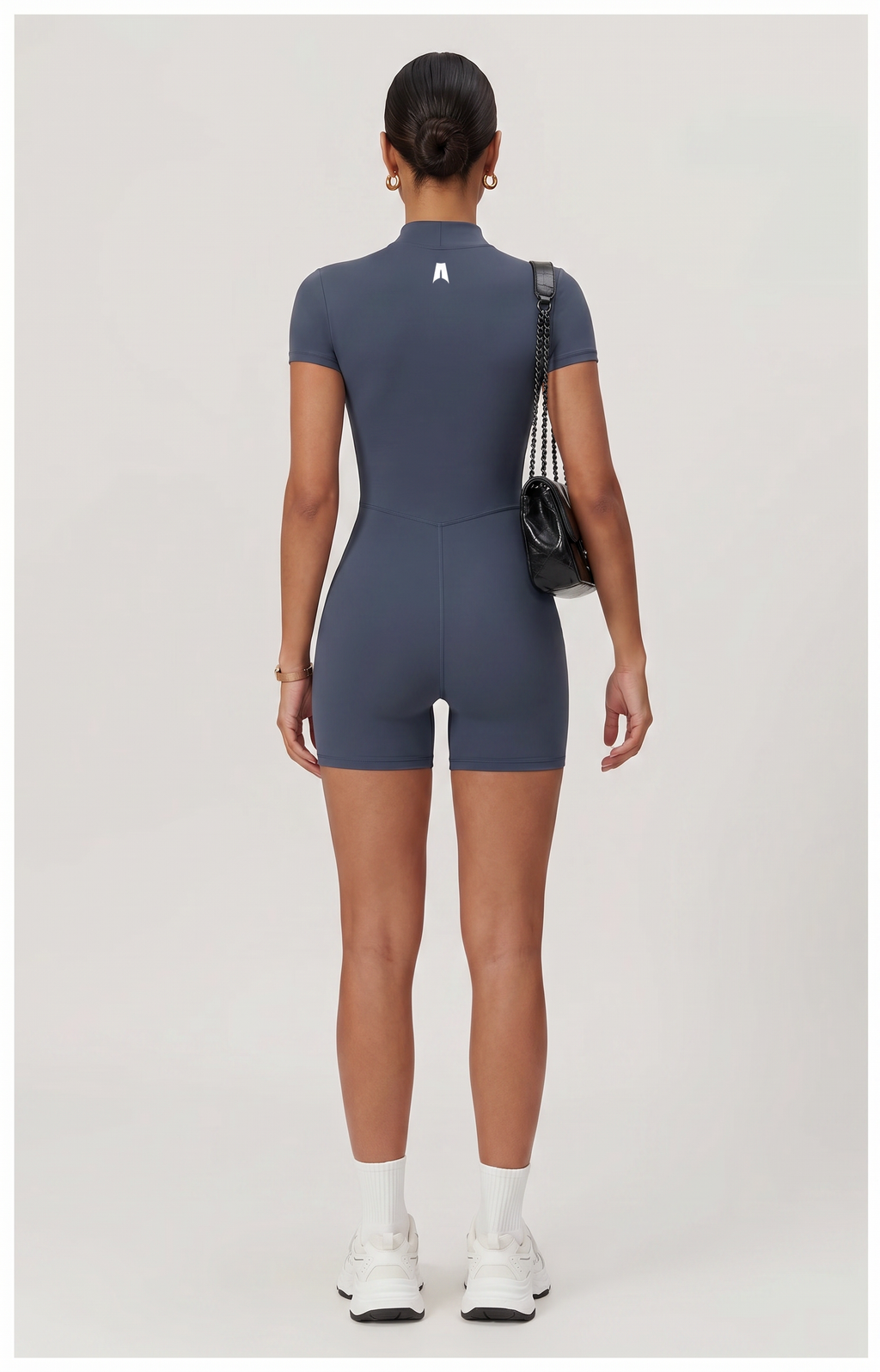 Short Sleeve Romper for Women - Casual Summer Jumpsuit Shorts
