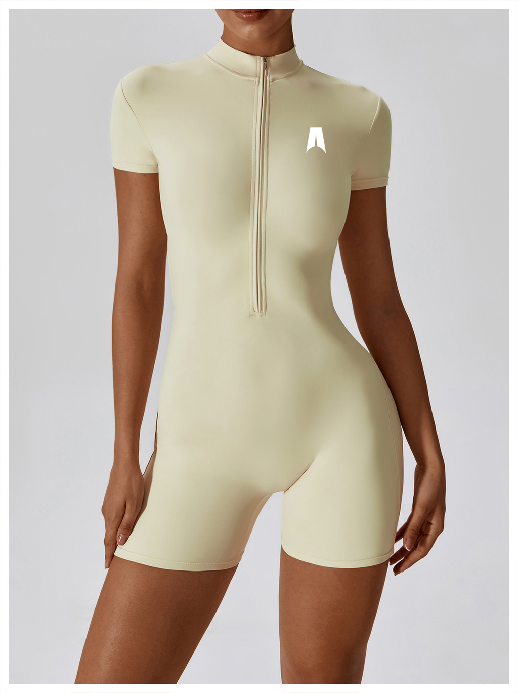 Short Sleeve Romper for Women - Casual Summer Jumpsuit Shorts