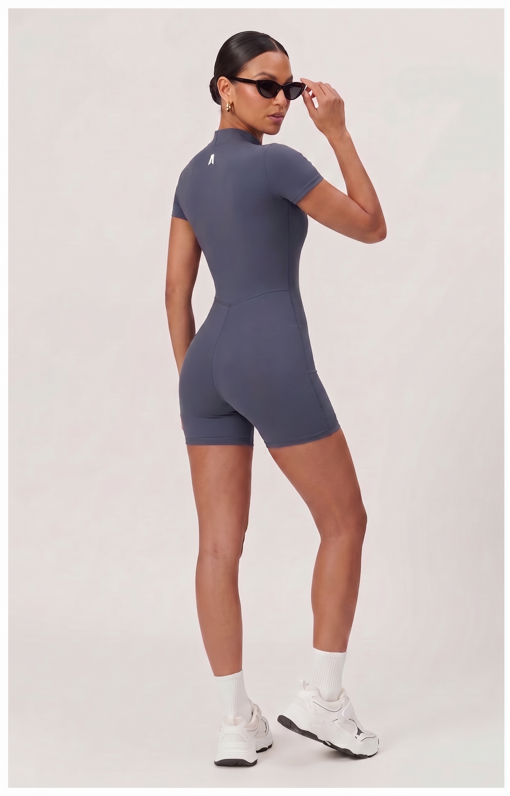Short Sleeve Romper for Women - Casual Summer Jumpsuit Shorts
