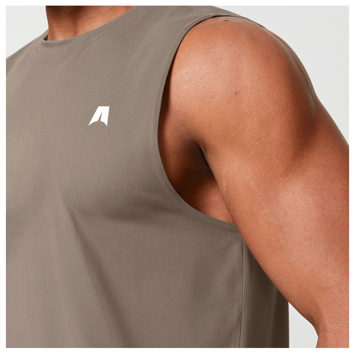 Men's Premium Muscle Fit Tank Top - Breathable Gym Workout Sleeveless Shirt