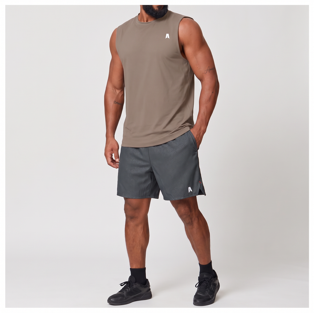 Men's Premium Muscle Fit Tank Top - Breathable Gym Workout Sleeveless Shirt