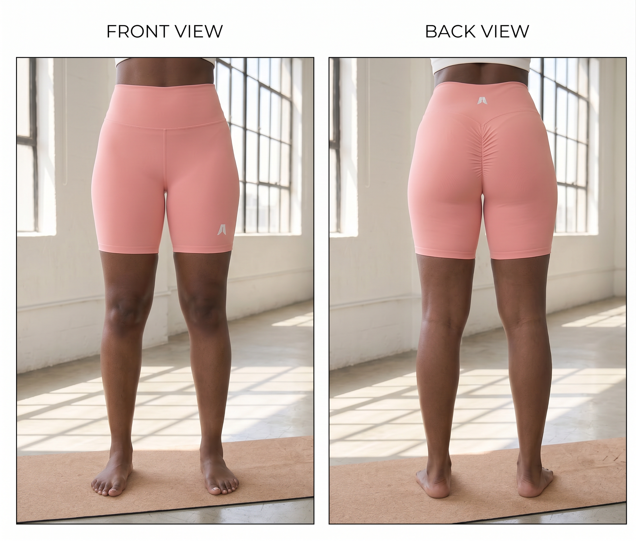 High-Waisted Blend Biker Shorts for Women - Squat- Proof Blend Activewear