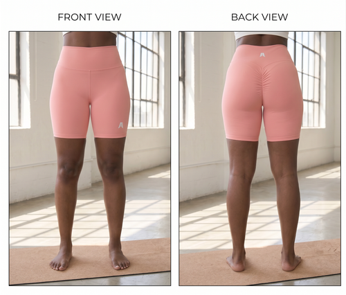 High-Waisted Blend Biker Shorts for Women - Squat- Proof Blend Activewear