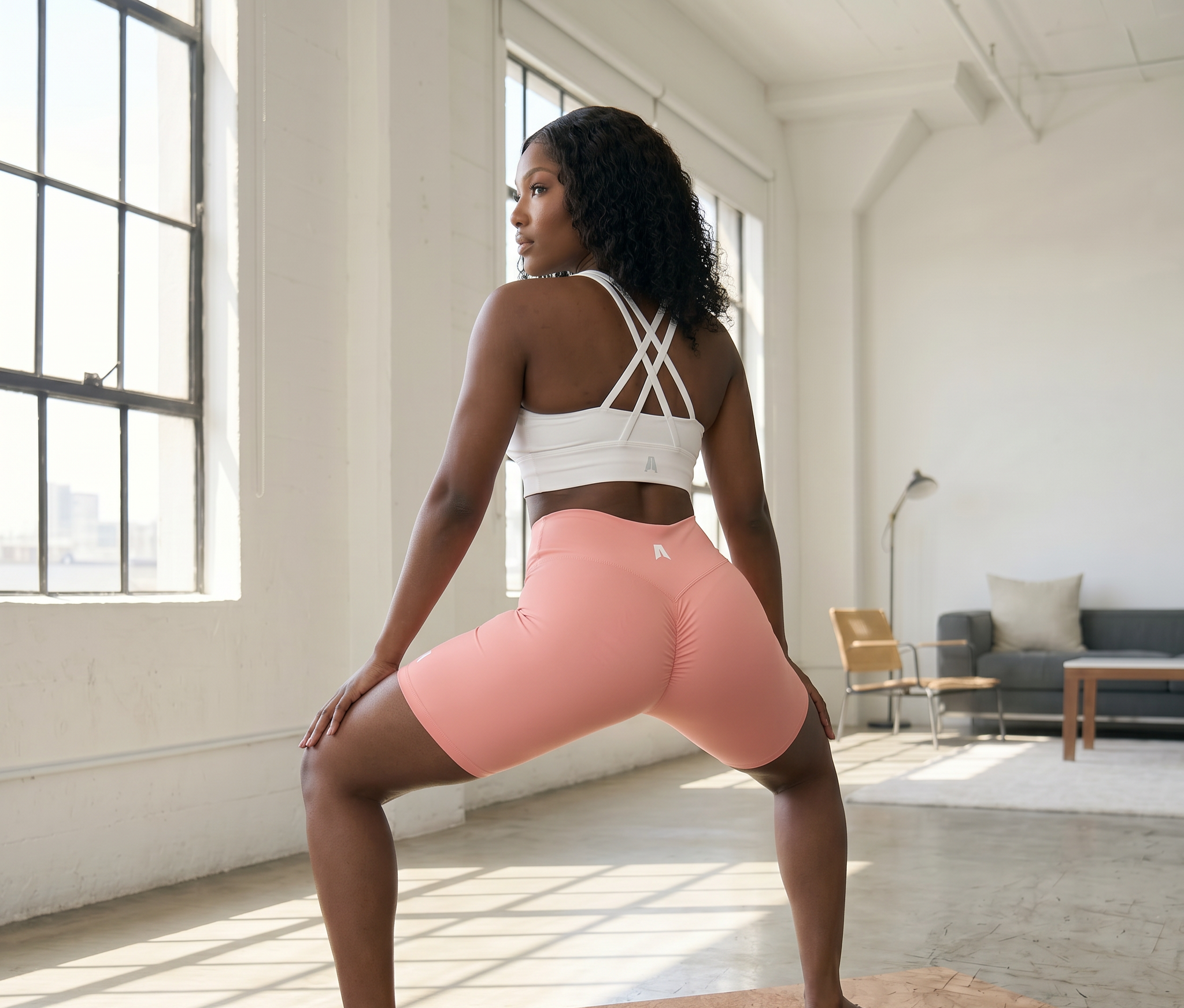 High-Waisted Blend Biker Shorts for Women - Squat- Proof Blend Activewear