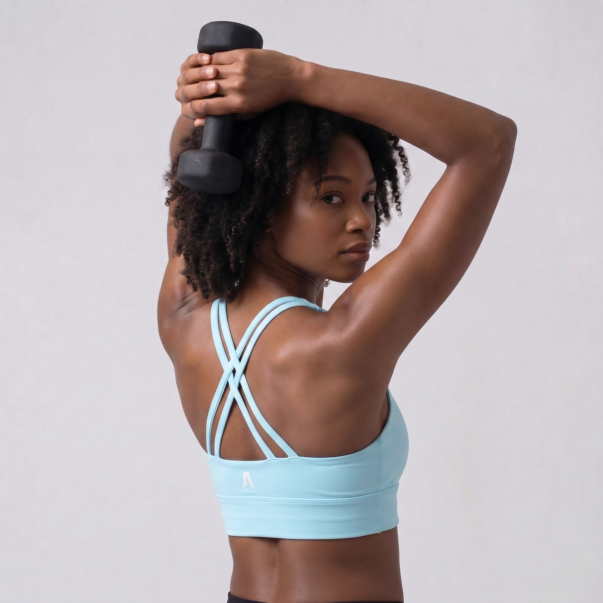 Strappy Criss-Cross Sports Bra for Women - Support Yoga & Gym Activewear - Amenos sports bra